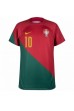 Portugal Bernardo Silva #10 Fotballdrakt Hjemme Klær VM 2022 Korte ermer